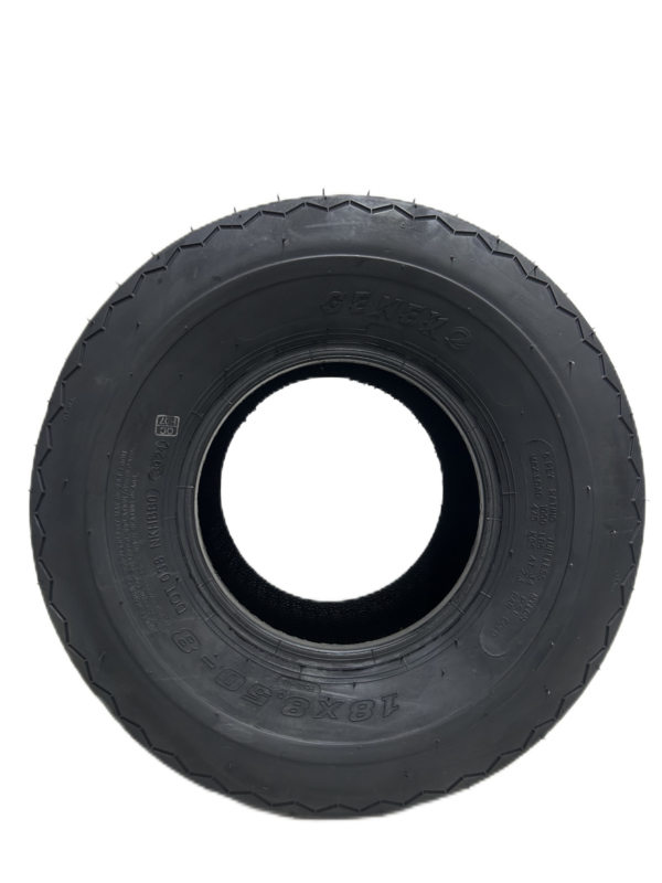 18X8.50-8 Genek® SAWTOOTH Street Tire - Image 4