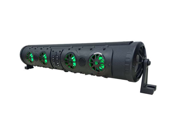 BLUETOOTH LED SOUNDBAR 8 SPEAKER│IP66 WATERPROOF With Bracket