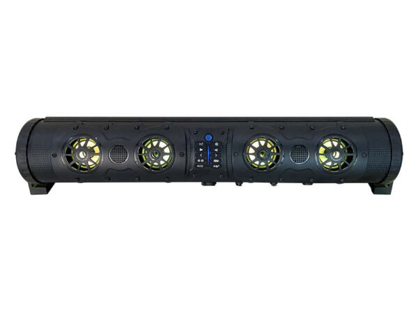 BLUETOOTH LED SOUNDBAR 11 SPEAKER│IP66 WATERPROOF With Bracket
