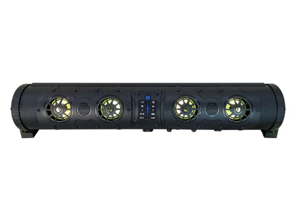 BLUETOOTH LED SOUNDBAR 11 SPEAKER│IP66 WATERPROOF With Bracket - Image 2