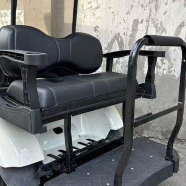 Genek 2025 Golf Cart Rear Flip Seat Kit (Aluminum and Steel)