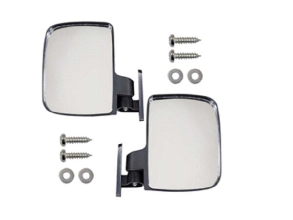 Universal Golf Cart Side Mirror without turning light for Club Car EZGO Yamaha and other brands,one foot