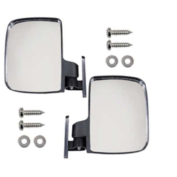 Universal Golf Cart Side Mirror without turning light for Club Car EZGO Yamaha and other brands,one foot