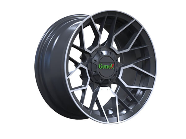 14×7 inch Genek High Roller Rim/Wheel with Center Cap | Matte Bronze w/m Features