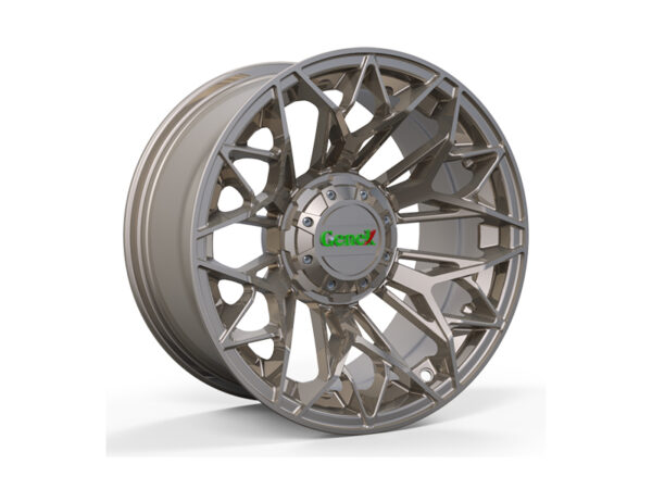 14×7 inch Genek StarLink Rim/Wheel with Center Cap | Matte Bronze